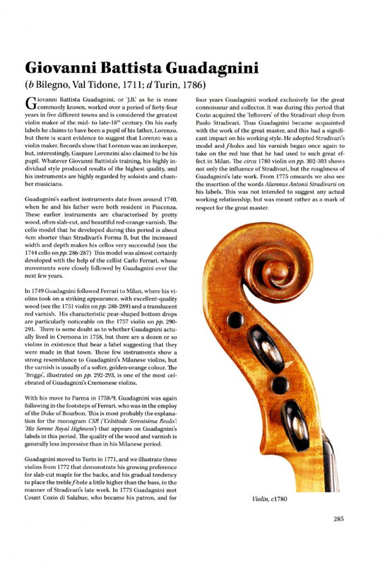 Four Centuries Of Violin Making 贈与