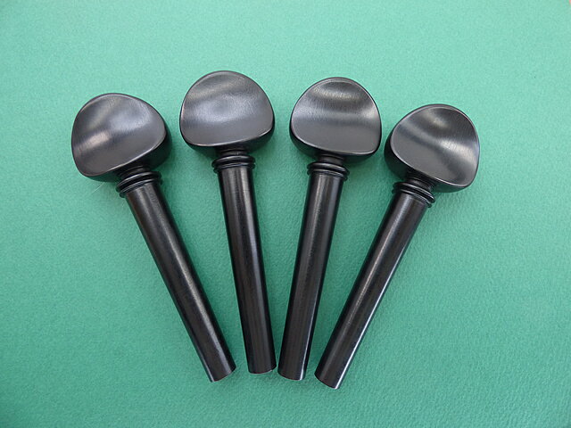 Quality Cello Peg set Ebony Swiss model チェロ用糸巻き 4/4 インド産 最高級部材使用