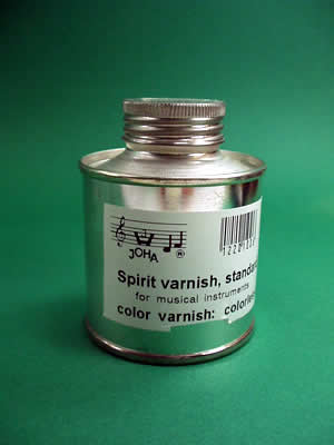 アルコールニス・無色 Sprit Varnish standard for musical instruments color varnish：colorless 100ml JOHA Article No.1220