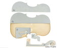 Viola 15.5" Strad Axelrod 1695 Template set #739433 ビオラ テンプレート