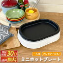 【送料無料】ホットプレート TK-2131P 一人用 シンプ