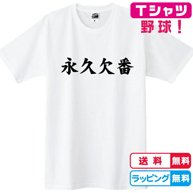 野球Tシャツ　永久欠