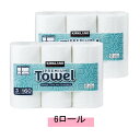 コストコ カークランド シグネチャー ペーパータオル 6ロール【1ロール160シート入り】【送料無料】