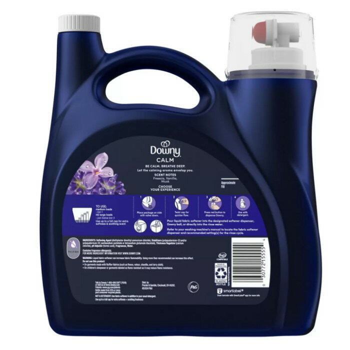 Downy Calm ダウニー カーム ラベンダー&バニラ 柔軟剤 3.28L 164回
