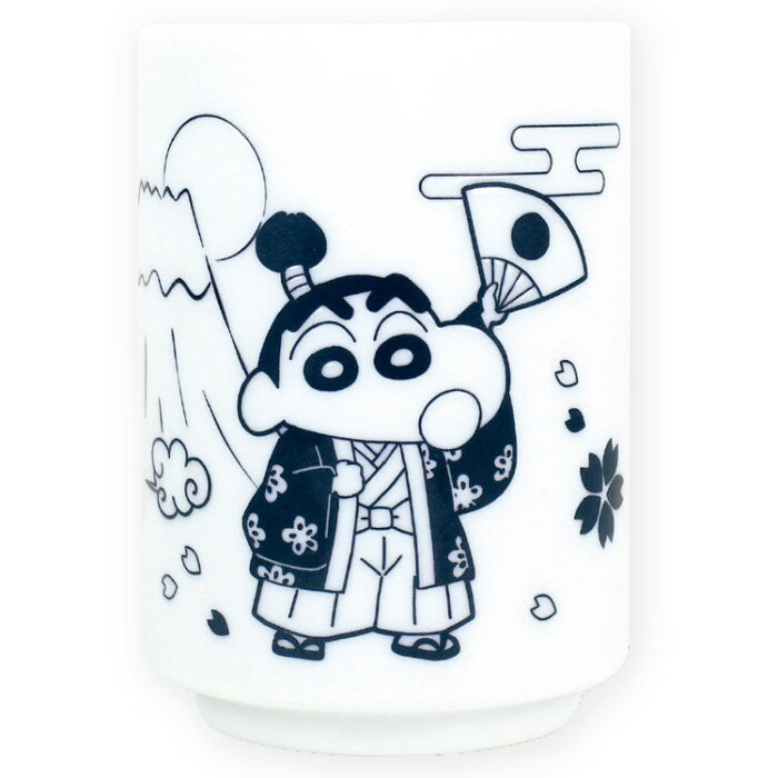 クレヨンしんちゃん 湯のみ 桜 和柄 1個