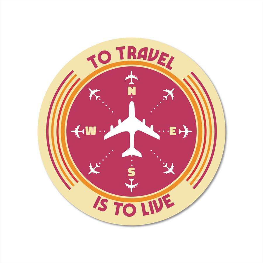 乐天商城 - ステッカーパック(STICKER PACK) エアポートトゥートラベル トラベル・旅 ステッカー 耐水・紫外線に強い