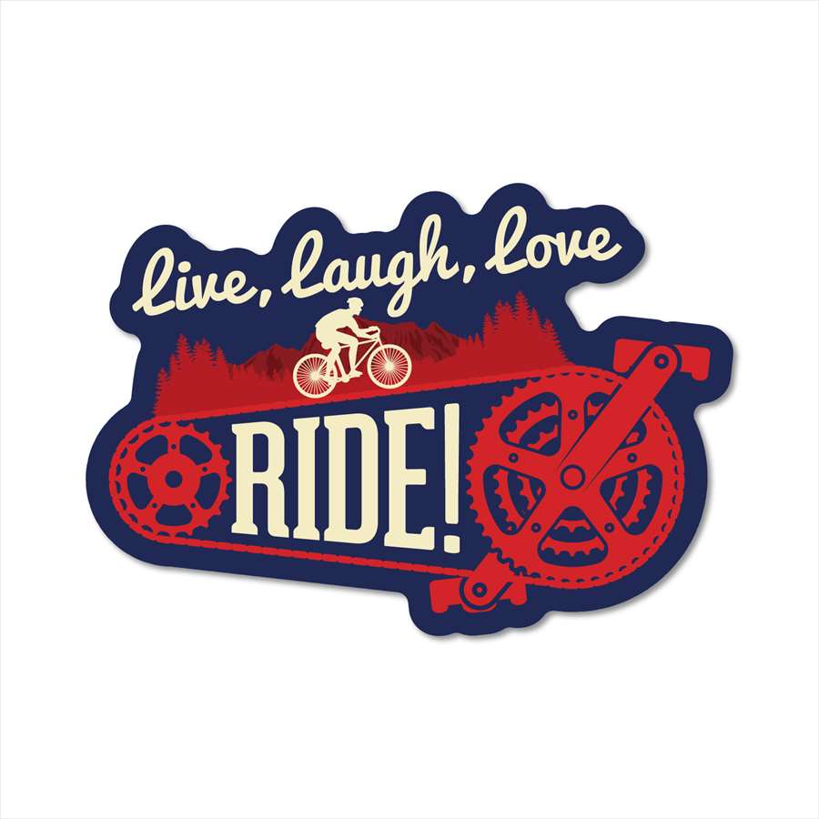 Rakuten - ステッカーパック(STICKER PACK) リブラーフラブ サイクルライドスポーツ・サーフィン・自転車 ステッカー 耐水・紫外線に強い