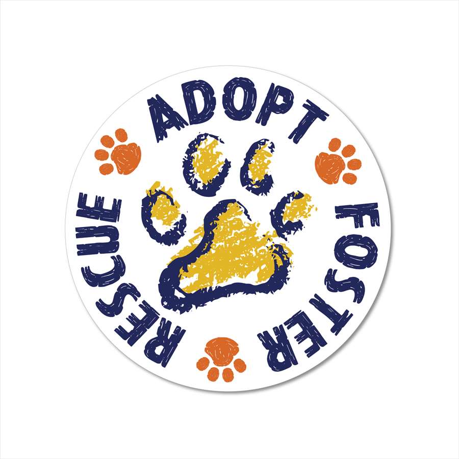 ステッカーパック(STICKER PACK) アダプトフォスターレスキュー ペット ステッカー 耐水・紫外線に強い