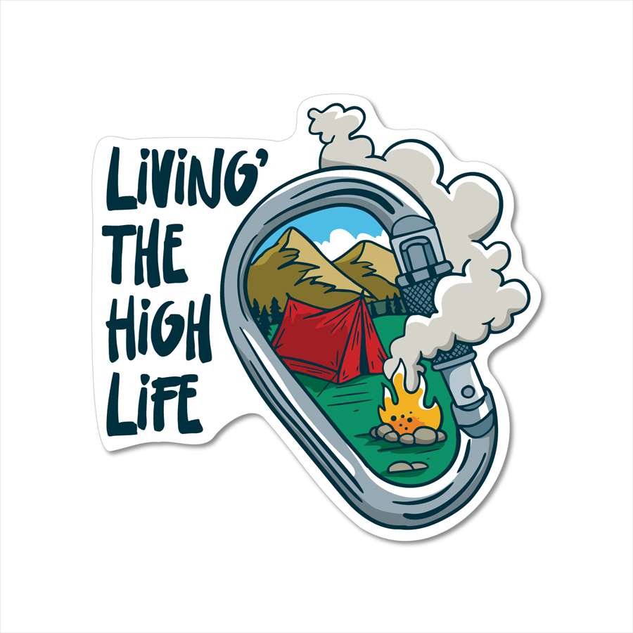 ステッカーパック(STICKER PACK) クライミングハイライフ アウトドア ステッカー 耐水・紫外線に強い