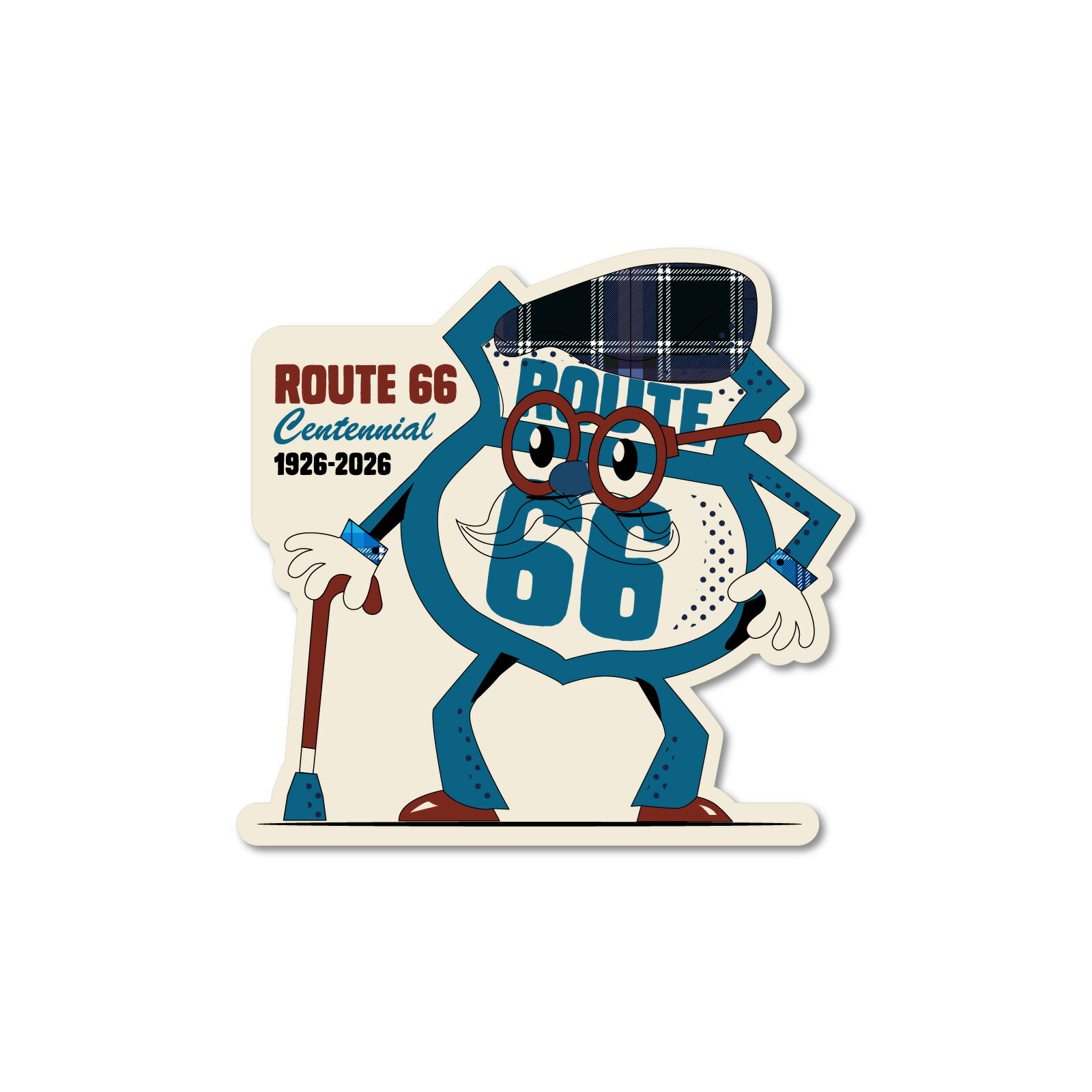 Rakuten - ステッカーパック(STICKER PACK) ルート66 シニア ルート66 ステッカー 耐水・紫外線に強い