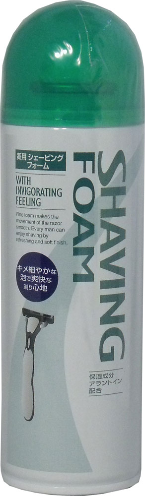 【エントリーでポイント5倍】 薬用シェービングフォーム 200g