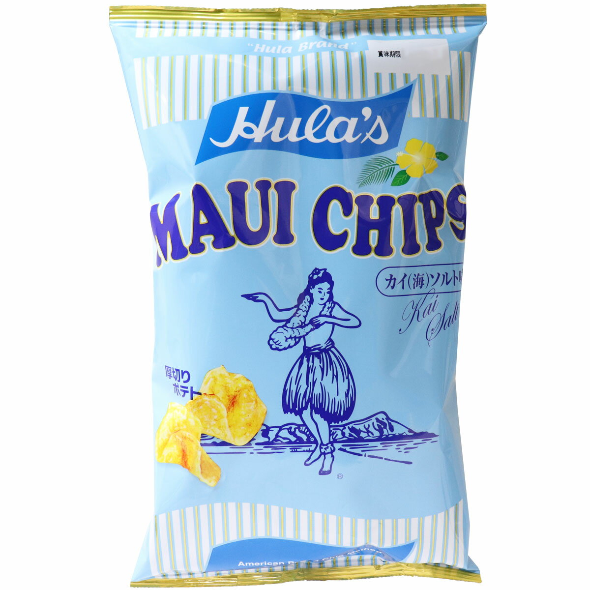 ※フラ印 マウイチップス カイ(海)ソルト味 150gのサムネイル