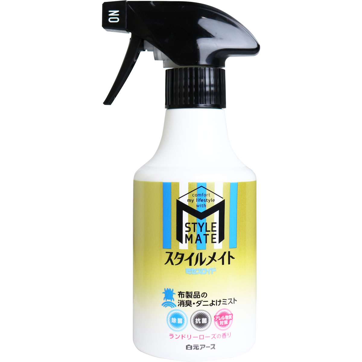 【訳あり】 ミセスロイド スタイルメイト 布製品の消臭・ダニよけミスト ランドリーローズの香り 230mL