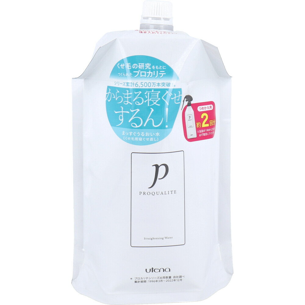 プロカリテ まっすぐうるおい水 ミルクイン 詰替用 400mL