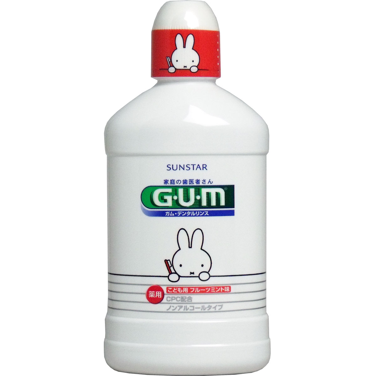 【エントリーでポイント5倍】 GUM ガム・デンタルリンス 子供用 フルーツミント味 250mL