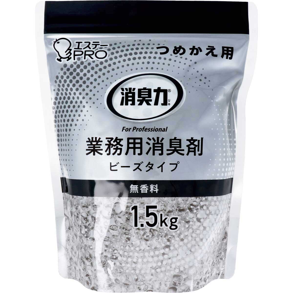 Rakuten - 消臭力 業務用 ビーズタイプ 大容量 詰替用 無香料 1.5kg