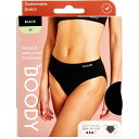 BOODY 吸水サニタリーショーツ クラシックビキニ 普通〜多い日用 Mサイズ ブラック