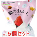 写実食品 和のおかし バスボール さくらの香り 60g 1回分 入浴剤×5個セット