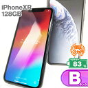 iPhone XR 128GB 本体 ブラック バッテリー最大容量83% SIMロック解除 SIMフリー MT0G2J/A A2106 中古 スマホ iPhone スマートフォン Apple アップル KW