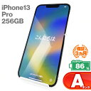 ＼お買い物マラソン特価／iPhone13 Pro 256GB 本体 シルバー バッテリー最大容量86% SIMロック解除 SIMフリー MLUP3J/A 中古 スマホ iPhone スマートフォン Apple アップル iPhone13pro KW【中古Aランク】