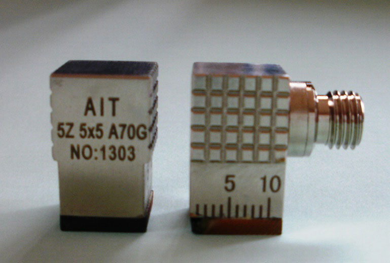 送料無料 超音波ガス圧接溶接検査用斜角探触子5Z5X5A70G