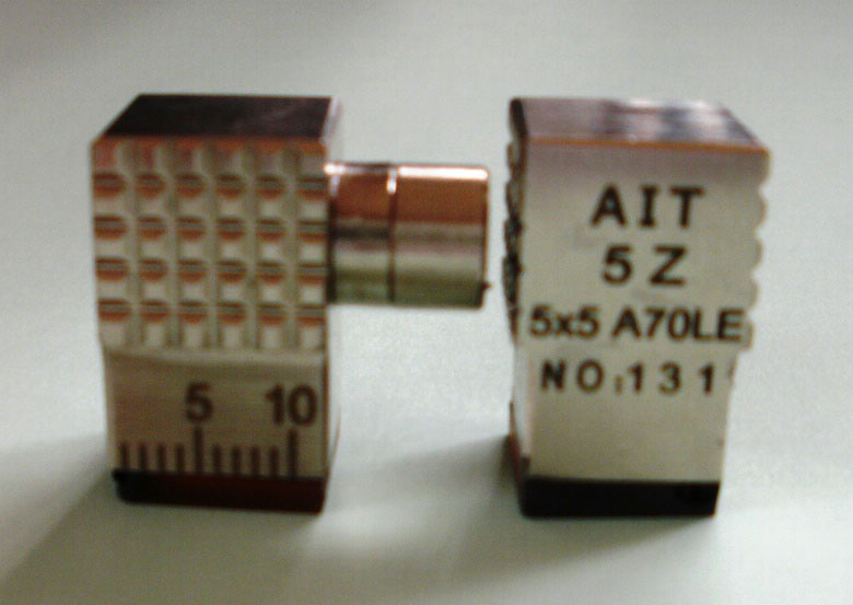 送料無料 超音波ガス圧接溶接検査用斜角探触子5Z5X5A70LE