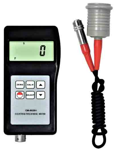 送料無料 測定範囲最大10mm-磁性体用デジタル膜厚計CM-8829H