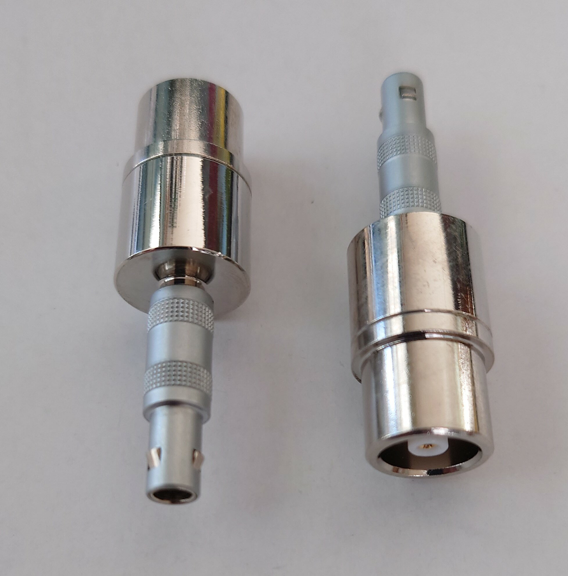 Lemo00→Lemo1変換コネクター(レモ小からレモ大へ変換)