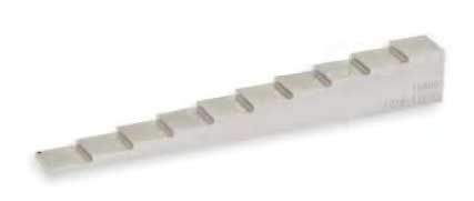 送料無料 厚さ測定用階段試験片2.5mm