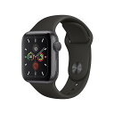 Apple Watch Series 5 GPSモデル 40mm スペースグレイスマートウォッチ 腕 ...