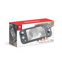 【キャッシュレス5%還元 3万円以上で送料無料 平日15時・土曜14時まで当日発送】Nintendo Switch Lite GRAY グレー ニンテンドースイッチ 本体 任天堂 (あす楽) [ラッピング対応可]