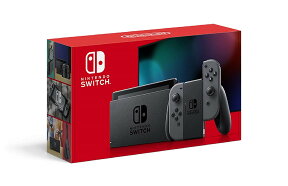 訳アリ品 Nintendo Switch ニンテンドー スイッチ 本体 Joy-Con (L) / (R) グレー 2019年8月発売モデル(バッテリー強化版) 任天堂 ゲーム機 お祝い ギフト 家族 ファミリー