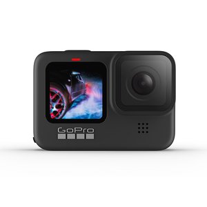 GoPro(ゴープロ) HERO9 アクションカメラ GoPro Black CHDHX-901-FW ［4K対応 /防水］[ラッピング対応可] 写真 車載 webカメラ ブラック アウトドア 野外 youtube スポーツ 自撮り アクション