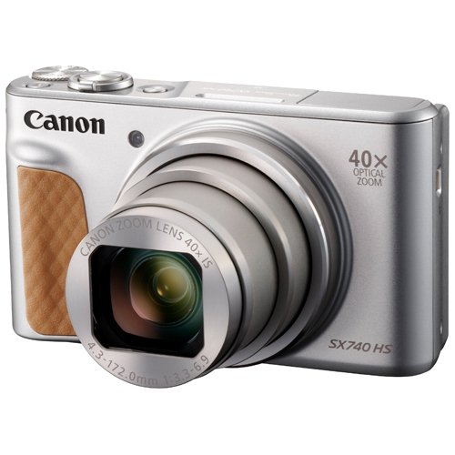 PowerShot Canon キヤノン デジタルカメラ 光学40倍ズーム PowerShot SX740 HS PSSX740HS-SL [シルバー]【ラッピング対応可】