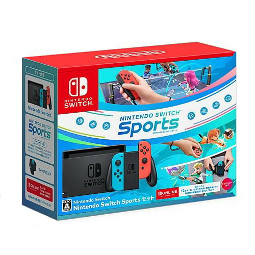 【訳あり】Nintendo Switch ニンテンドー スイッチ NINTENDO SWITCH Sports セット Joy-Con (L) ネオンブルー/(R)ネオンレッド 任天堂 ..