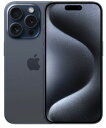 \最大22倍!超ポイントバック祭 13日 10:00~/Apple iPhone 15 Pro 128GB ブルーチタニウム MTUA3J/A SIMフリー スマートフォン アップル KW R-LOGI