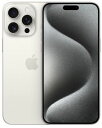 \最大22倍!超ポイントバック祭 13日 10:00~/Apple iPhone 15 Pro Max 512GB ホワイトチタニウム MU6V3J/A SIMフリー スマートフォン アップル KW R-LOGI