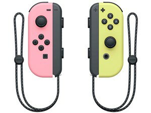 Joy-Con (L)/(R)パステルピンク/パステルイエロー[ラッピング可]