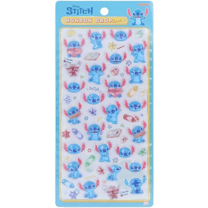 乐天商城 - サンスター文具 ボンボンドロップシール スティッチ らくがき [S8812047][ラッピング不可]