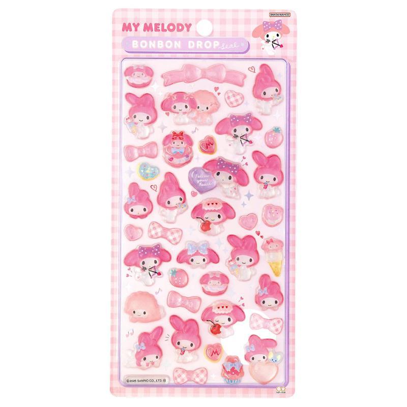 サンスター文具 ボンボンドロップシール マイメロディ [S8812110][ラッピング不可]
