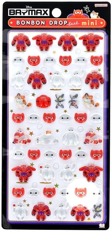 楽天市場】ボンボンドロップ ベイマックス シール（文房具・事務用品
