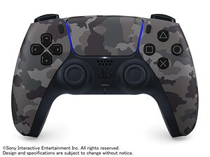 SONY DualSense ワイヤレスコントローラー CFI-ZCT2J06 [グレー カモフラージュ][ラッピング可]