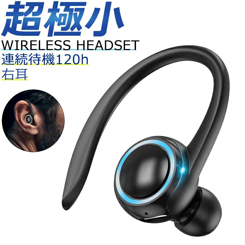 【967円~→899円~COUPON+P2倍使用で 11/16 1:59迄】2025年福袋 ワイヤレスイヤホン Bluetooth5.2 片耳 防水 iPhon...