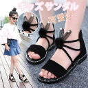 【数量限定!10%OFFクーポン利用で2,682円】子供サンダル キッズ スポーツサンダル ジュニア 子ども おしゃれ 歩きやすい アウトドア 姫系 女児 可愛...