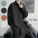 【数量限定!10%OFFクーポン利用で2,502円】メンズ 吸汗速乾 快適な軽い オーバーサイズシャツ ワイシャツ 韓国 ポロネック 大きいサイズ 春 夏 派手...