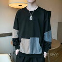 【数量限定!10%OFFクーポン利用で2,682円】Tシャツ メンズ 長袖 【これ1枚でおしゃれ感をゲット】ロンT ロングTシャツ シンプル 大きいサイズ 秋 春 30代 40代 50代 パーカー 暖かい トップス 防寒 春秋冬 通勤 通学 カジュアル ファッション tシャツ メンズ おしゃれ