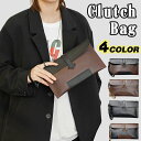 【数量限定!10%OFFクーポン利用で2,142円】クラッチバッグ バッグ セカンドバッグ 結婚式 メンズ ホック 小さめ 軽量 ホックボタン puレザー 通勤...