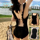 【数量限定!10%OFFクーポン利用で2,682円】水着 レディース 体型カバー 女の子 可愛い ワンピース タンキニ みずぎ 女性用 水陸両用 ビキニ 水泳 ...