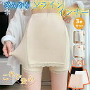 【数量限定!10%OFFクーポン利用で1,782円】【3枚セット】インナー Yラインカバー ペチパンツ ペチコート レース 2層透け防止 Yライン隠し レディー...