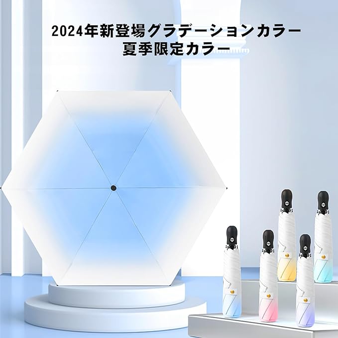 【新発売限定記念価格！】日傘 折りたたみ 完全遮光 自動開閉 傘 超軽量 折り畳み傘 6本骨 uvカット 紫外線対策 日焼け対策 メンズ レディース ワンプッシュ 軽量 ワンタッチ おりたたみ傘 晴雨兼用